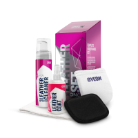 Средство для чистки кожи авто Gyeon Q2M Leather Set Strong набор по уходу за кожаными изделиями автомобиля, 200 мл