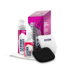 Средство для чистки кожи авто Gyeon Q2M Leather Set Strong набор по уходу за кожаными изделиями автомобиля, 200 мл Применение