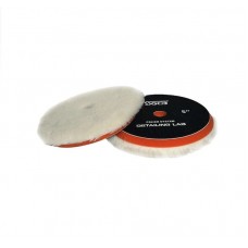 SGCB Wool Finishing Pad - Полировальный круг с натуральной шерсти, оранжевый, мягкий, 130 мм Применение