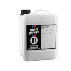 Очиститель от смолы и клея (антибитум) Shiny Garage Dissolver Tar & Glue Remover, 5л Применение