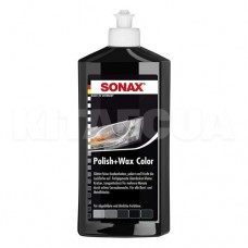 Sonax Цветной полироль с воском  (черный) NanoPro							 							 Применение
