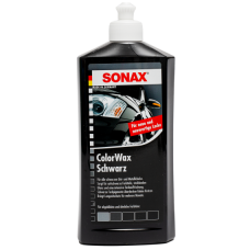 Sonax Цветной воск "Черный блеск"  (черный), 0,5л						 							 Применение