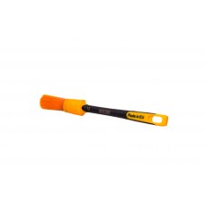 Work Stuff Detailing Brush Rubber Albino - Химстойкая синтетическая кисть с прорезиненной ручкой, Ø24 мм