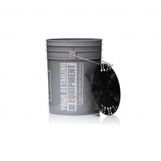 Work Stuff Detailing Bucket Grey & Separator - Ведро серого цвета с грязеуловителем