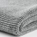 Аксессуары для детейлинга SGCB MF Dust Cleaning Towel - Микрофибра без оверлоченная двусторонняя,для сушки и протирки 40*40см 380 гр/м2,серая по низким ценам 1 фото