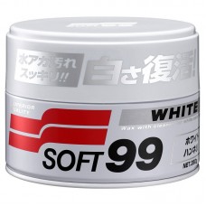 SOFT99 White Super Wax — очищающий, для белых автомобилей Применение