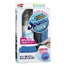 Средства для химчистки салона авто SOFT99  SPOOMO Cleaner Spray — на основе экстракта японских хвойных деревьев (биоалергенный). Применение