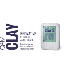 Глина для авто Gyeon Q2M Clay - глина 100 гр автоскраб Применение