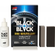 Средства для авторезины SOFT99 Black black покрытие для шин Применение