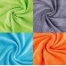 Протирочный материал SGCB Набор микрофибр 340 г/м2(зеленая,синяя,серая,оранжевая), 36 шт по низким ценам 1 фото